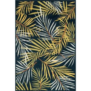 Loloi Rugs Catalina Lifestyle Collection Navy/Multi 3 ft. 11 in. x 5 ft. 10 in. Area Rug HCATHCF05NVML3B5A