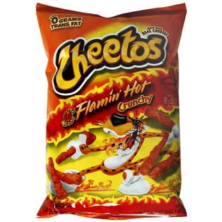 Cheetos  Cheese Flavored Snacks, Crunchy, Flamin Hot, 9 oz (255.1 g)