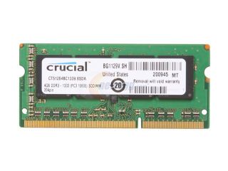 Crucial Model CT51264BC1339  Laptop Memory
