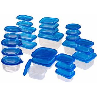 Food Storage Container Set with Air Tight Lids, 54 Piece