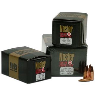 Nosler Custom Competition Bullets   6.5mm cal .264 dia. 140 gr. 424220