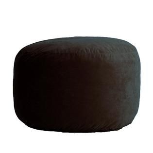 Comfort Research  3.5 Fuf Bean Bag Chair in Black Onyx Comfort Suede