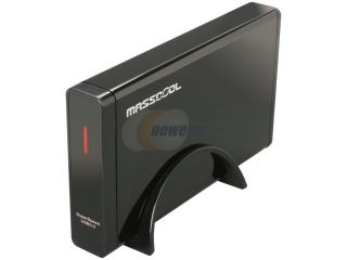 MASSCOOL UHB 3231 Aluminum 3.5" Black SATA I/II USB 3.0 External Enclosure