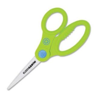 Westcott Kleenearth Kids Scissors   5" Cutting Length   Pointed   Straight left/right   Stainless Steel   Assorted (ACM14836)