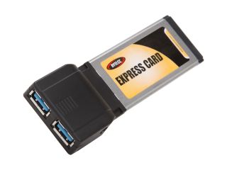 BYTECC  BTU3 EC200 2 Ports USB 3.0 ExpressCard
