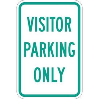 LYLE T1 1033 EG_12x18 Sign,Visitor Parking Only,18 x12 In
