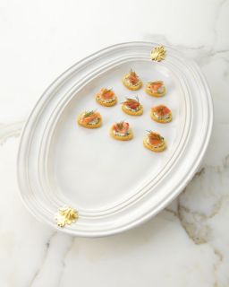 Juliska Acanthus Gold Large Platter