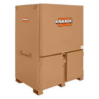 KNAACK 44 in W x 60 in L x 82.25 in Steel Jobsite Box