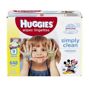 Huggies HUGGIES® Simply Clean® Baby Wipes, Soft Pack   Baby   Baby
