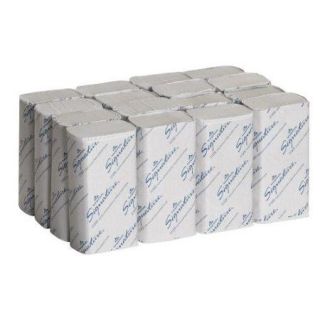 Georgia pacific Signature Multifold Paper Towel   2 Ply   125 Per Pack   16 / Carton   9.50" X 9.25"   White (GEP21000)