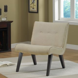 Armless Tufted Chair Sand  ™ Shopping