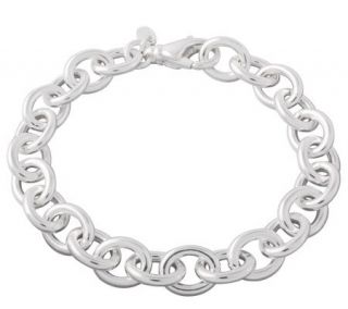 UltraFine Silver 7 1/4 Rolo Link Bracelet, 10.5g —