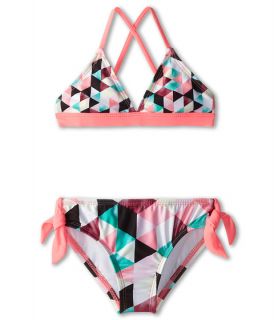 Hurley Kids Prism Triangle & Retro Bottom with Ties (Little Kids) Multi