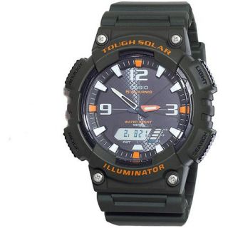 Casio Men's Solar Sport Combination Watch, Green