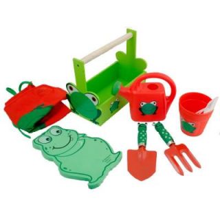 Ray Padula Deluxe Kids Gardening Tool Set with Apron RP DKGS