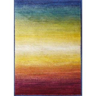 Loloi Rugs Lyon Lifestyle Collection Rainbow 2 ft. x 3 ft. Accent Rug LYONHLZ04RN002030