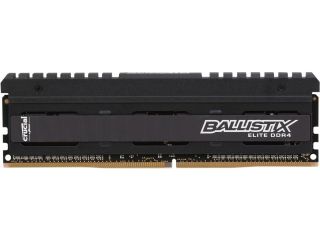 Crucial Ballistix Elite 8GB 288 Pin DDR4 SDRAM DDR4 2666 (PC4 21300) Performance Memory Model BLE8G4D26AFEA