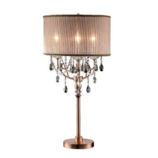 ORE International 35 in. Rosie Crystal Table Lamp K 5126T