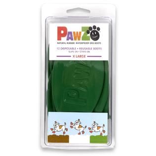 PAWZ Dog Boots X Large Green   Pet Supplies   Dog Supplies   Apparel