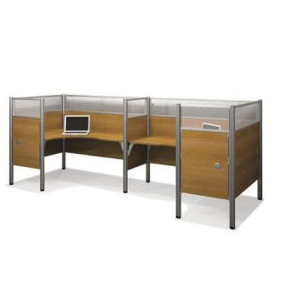 Modern Desk in Cappuccino Cherry Finsh