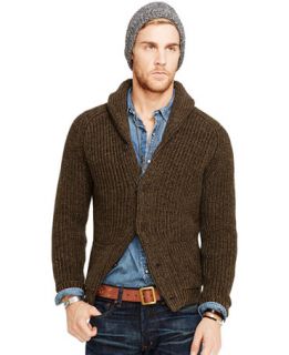 Denim & Supply Ralph Lauren Cotton Shawl Cardigan   Sweaters   Men