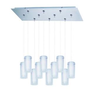 CLI Coit 10 Light Satin Nickel Xenon Pendant CLI MS3017560