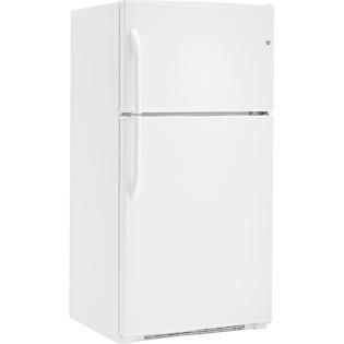 GE  21.0 cu. ft. Top Freezer Refrigerator   White ENERGY STAR®