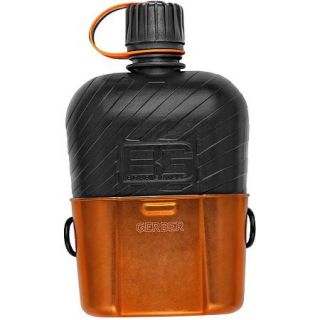 Gerber Survival / Bear Grylls Canteen Water Bottle with Cooking Cup