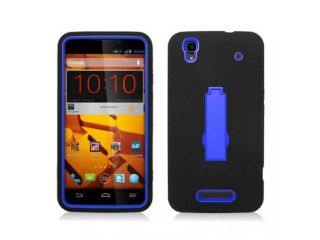 Rugged Dual Layer Impact Absorbing Case With Built In Kickstand Compatible with ZTE Max/ N9520/ Boost Max  for Boost Mobile