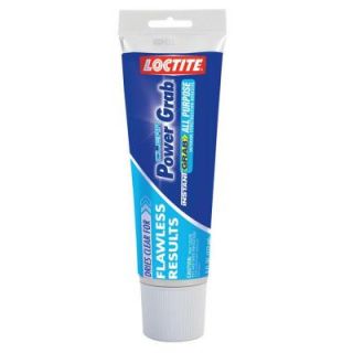 Loctite 6 fl. oz. Clear Power Grab All Purpose Construction Adhesive 1589346