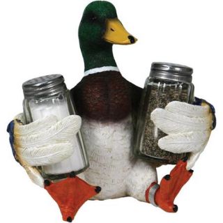 Rivers Edge Products Duck Glass Salt and Pepper Shaker Set