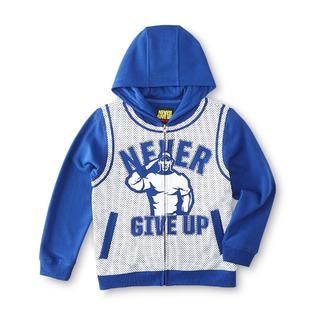 Never Give Up By John Cena Boys Graphic Hoodie Jacket   Never Give Up