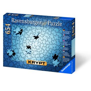 Ravensburger Krypt Blank Puzzle Challenge 654 Pcs   Toys & Games