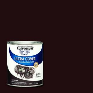 Rust Oleum Painter's Touch 32 oz. Ultra Cover Satin Espresso General Purpose Paint (Case of 2) 242018