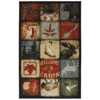 American Rug Craftsmen Escape Lodge Patches Area Rug