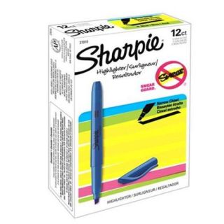 Sharpie Accent Turquoise Pocket Style Highlighter 1 Box