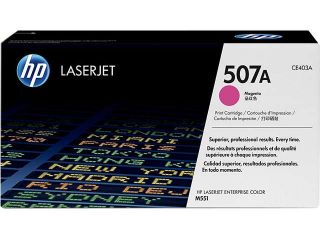 HP 507A Magenta LaserJet Toner Cartridge (CE403A)
