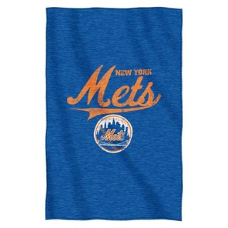 York Mets Sweatshirt Throw   Blue (84 L x 54 W)