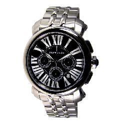 Pierre Cardin Mens Monaco Black Dial Watch  ™ Shopping