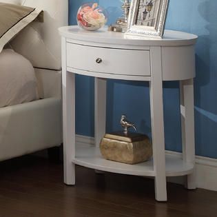 Oxford Creek White Accent Table Light Finish   Home   Furniture
