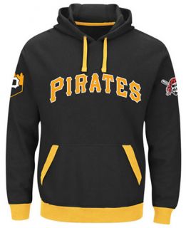 Majestic Mens Pittsburgh Pirates Third Wind Hoodie   Sports Fan Shop