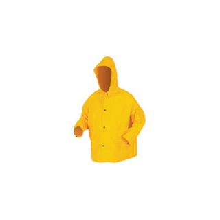River City Yellow Classic 0.35 mm PVC And Polyester Rain Suit With