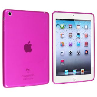 BasAcc Frost Clear Hot Pink TPU Rubber Case for Apple® iPad Mini