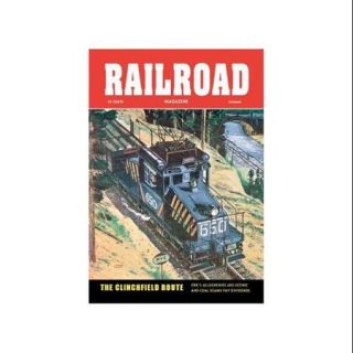 Railroad Magazine The Clinchfield Route, 1953 Print (Unframed Paper Poster Giclee 20x29)