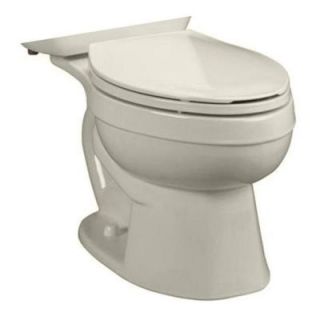 American Standard Titan Pro Elongated Toilet Bowl Only in Linen DISCONTINUED 3892.016.222