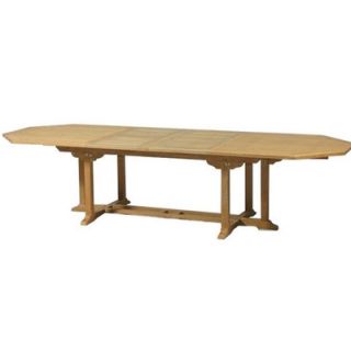 Grand Cayman Teak Octagonal Double Extension Dining Table by Arbora