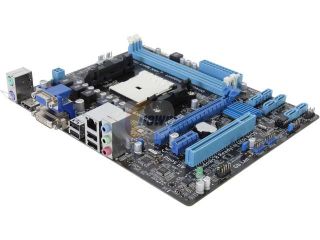 ASUS A55M A FM2 AMD A55 (Hudson D2) HDMI Micro ATX Native HDMI/DVI Outputs AMD Motherboard With UEFI BIOS