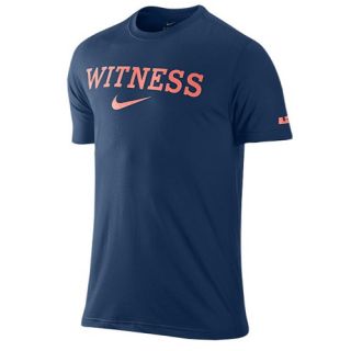 Nike LeBron Dri FIT Cotton Witness T Shirt   Mens   Basketball   Clothing   LeBron James   Dark Grey Heather/University Red