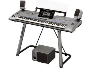 Yamaha Tyros5 76 key Arranger Workstation Keyboard w/Speaker & Stand