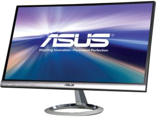Refurbished ASUS MX239H Silver / Black 23" 5ms (GTG) HDMI Widescreen LED Backlight LCD Monitor, IPS Panel 250 cd/m2 80,000,000:1 Built in Speakers